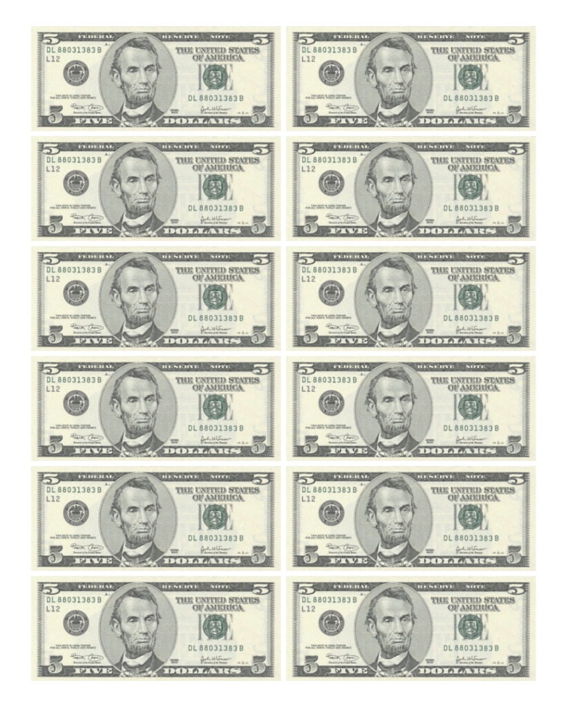 10 Best Printable Money That Looks Real Printablee