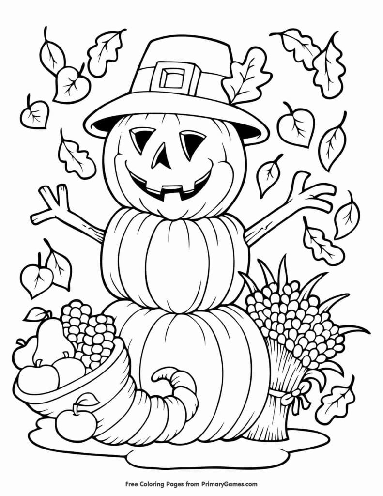 15 Places To Find Free Autumn And Fall Coloring Pages