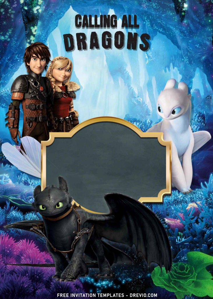 8 How To Train Your Dragon Birthday Invitation Templates Download Hundreds FREE PRINTABLE Birthday Invitation Templates