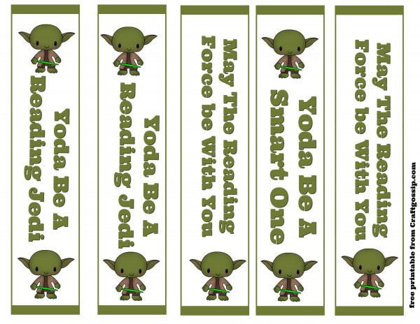 Baby Yoda Free Printable Bookmarks To Encourage Reading Free Printable Bookmarks Bookmarks Printable Free Printables