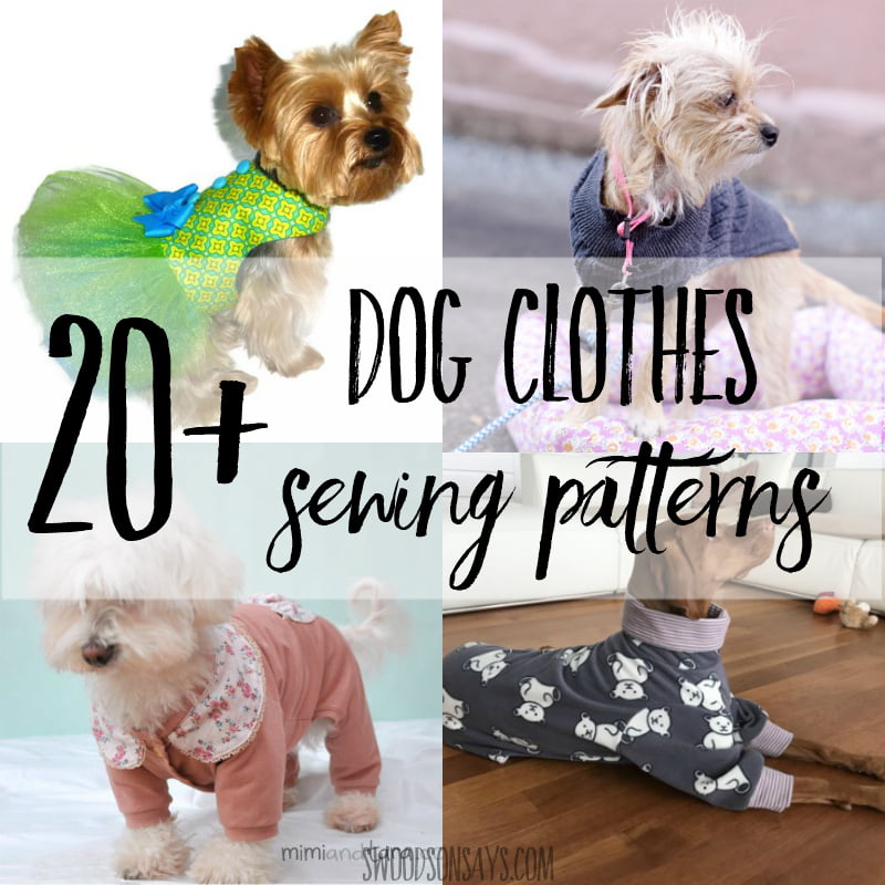 Cutest Paid Free Printable Dog Clothes Patterns Swoodson Says