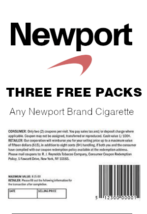 Free Pack Of Cigarettes Printable Coupon