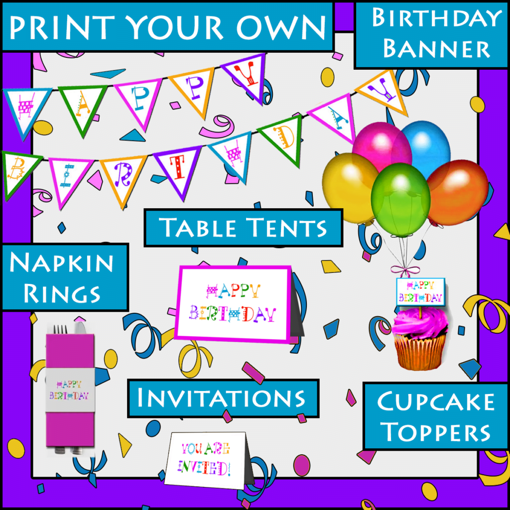 Free Printable Birthday Scrolls