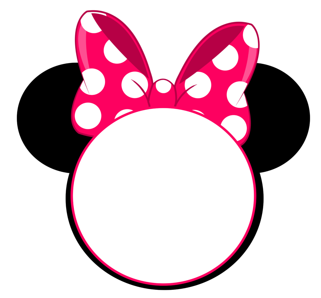 FREE Minnie Mouse Head Invitation Template Minnie Mouse Birthday Invitations Minnie Mouse Template Minnie Mouse Invitations