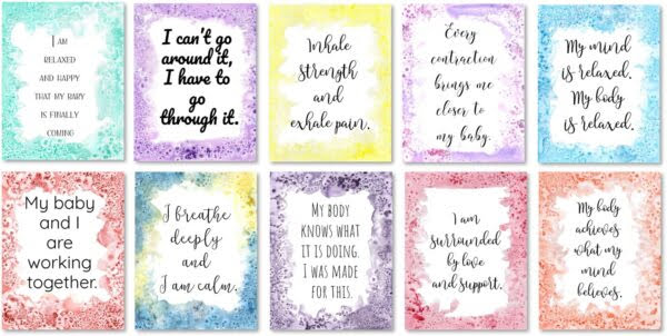 Free Positive Affirmation Cards Instant Download