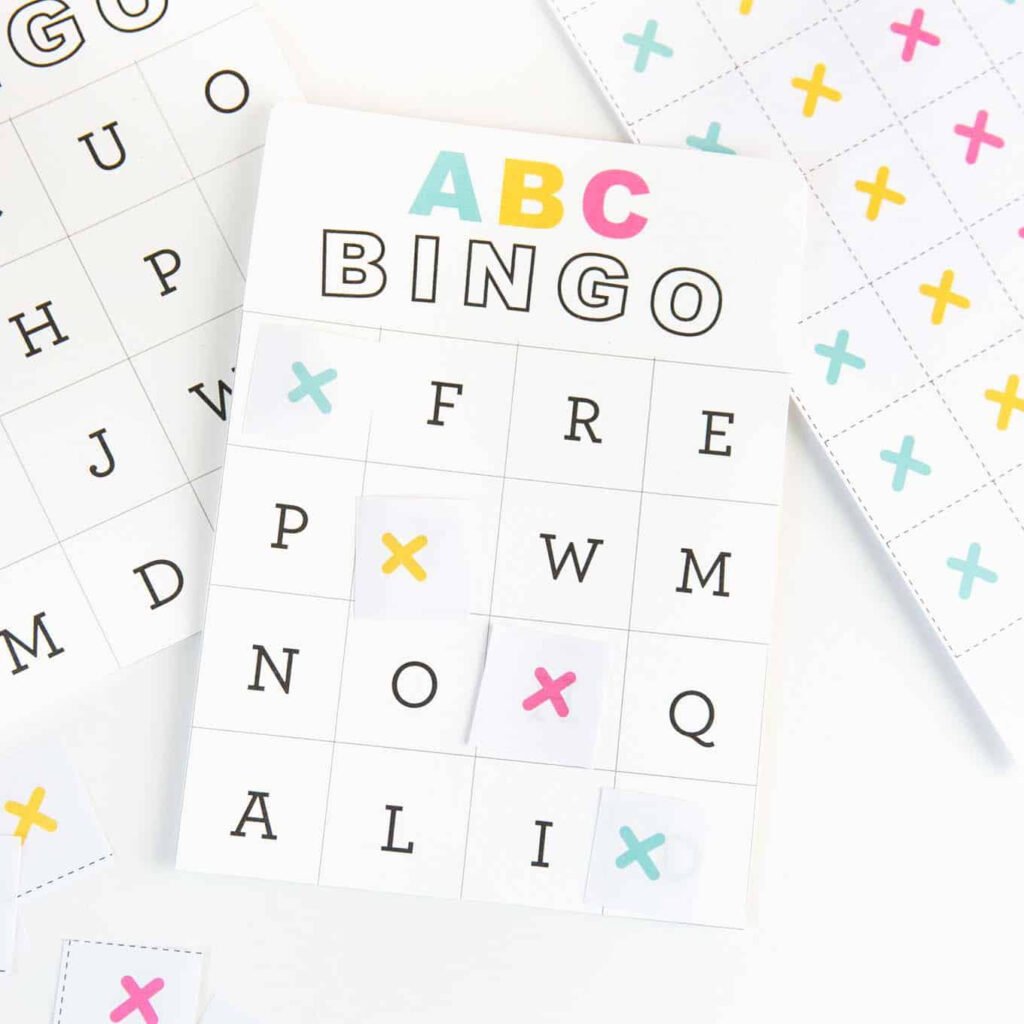 Free Printable Alphabet Bingo Cards