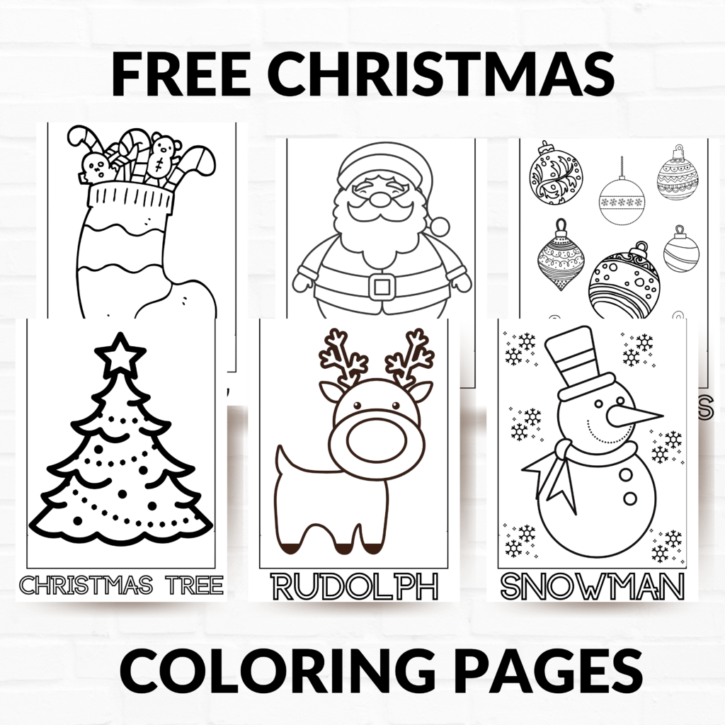 Free Printable Christmas Coloring Pages About A Mom
