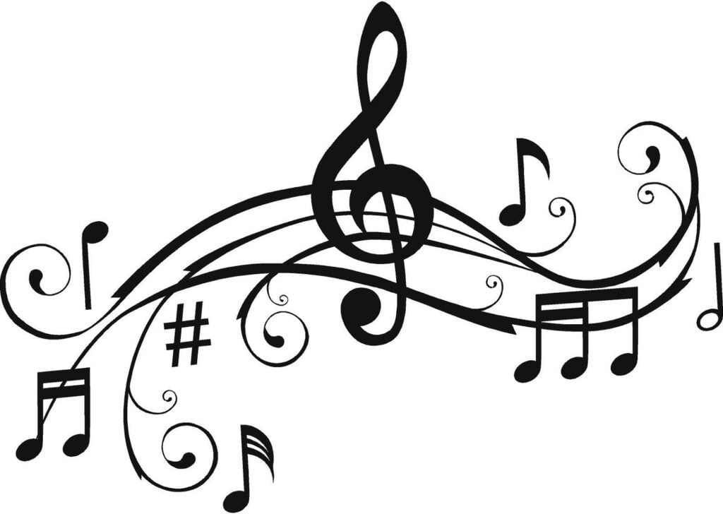 Free Printable Pictures Of Music Notes