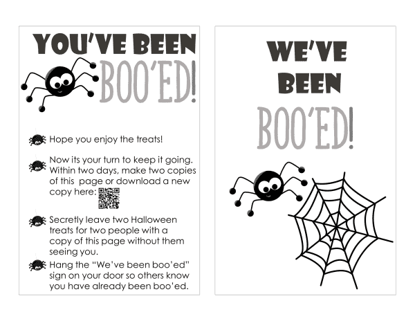 FREE Printable You ve Been Booed Sign I ve Been Booed Sign