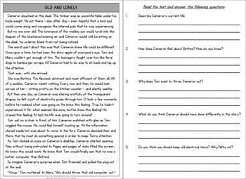 Free Printable Short Stories For 4th Graders