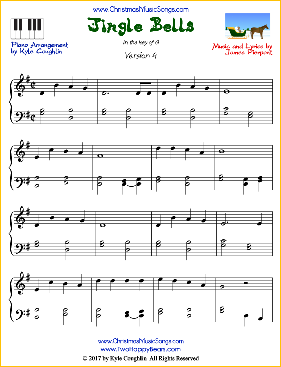 Christmas Songs Piano Sheet Music Free Printable