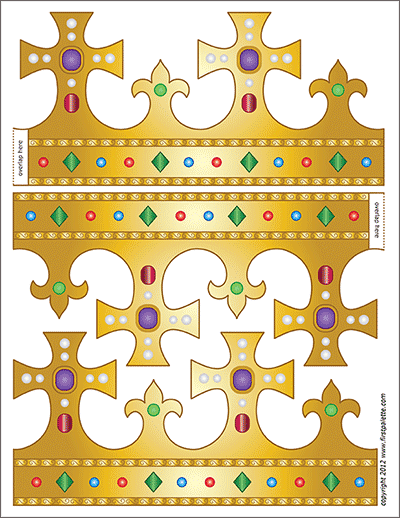 Free Printable King Crown Template