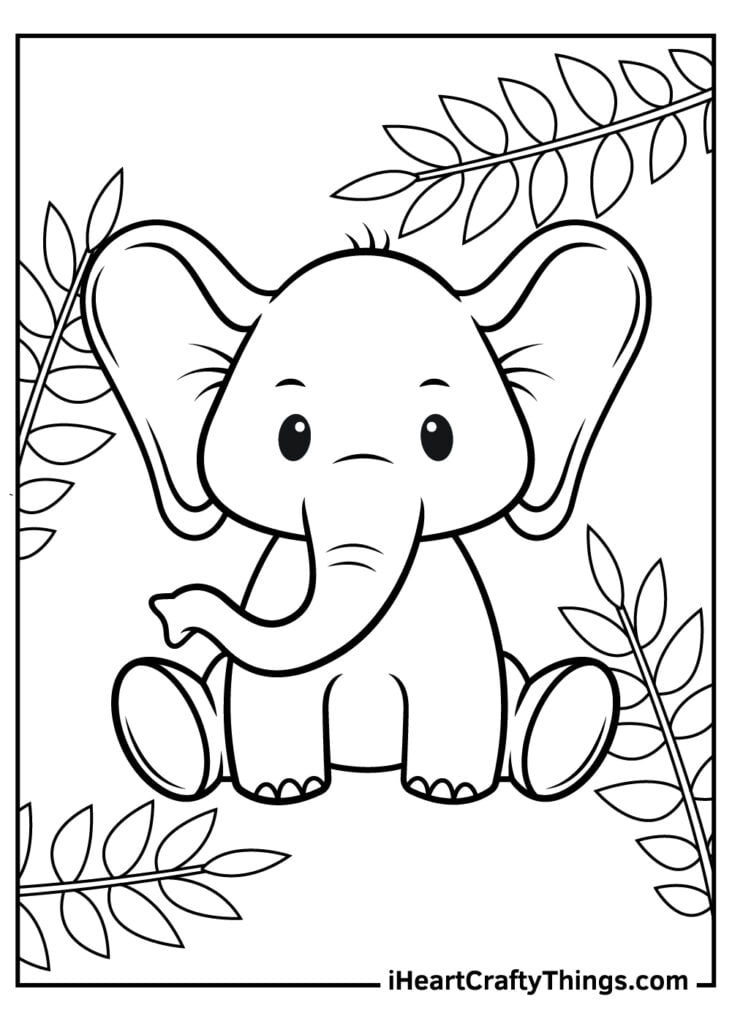 Printable Baby Animals Coloring Pages Updated 2022 