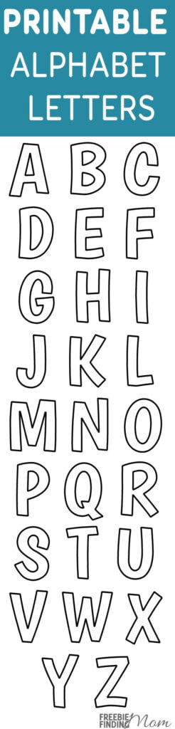 Free Printable Alphabet Stencils Templates