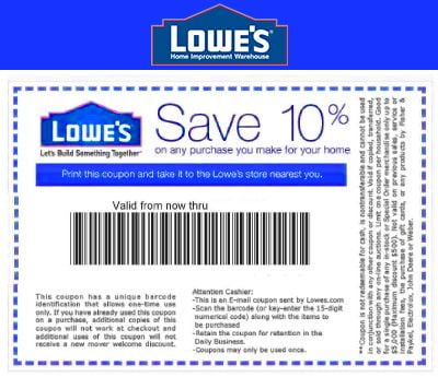 Printable Lowes Coupon 20 Off 10 Off Codes June 2022 Lowes Coupon Lowes Printable Coupon Lowes Coupon Code