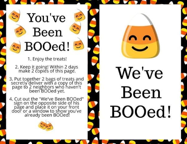 You Ve Been Booed Free Printable