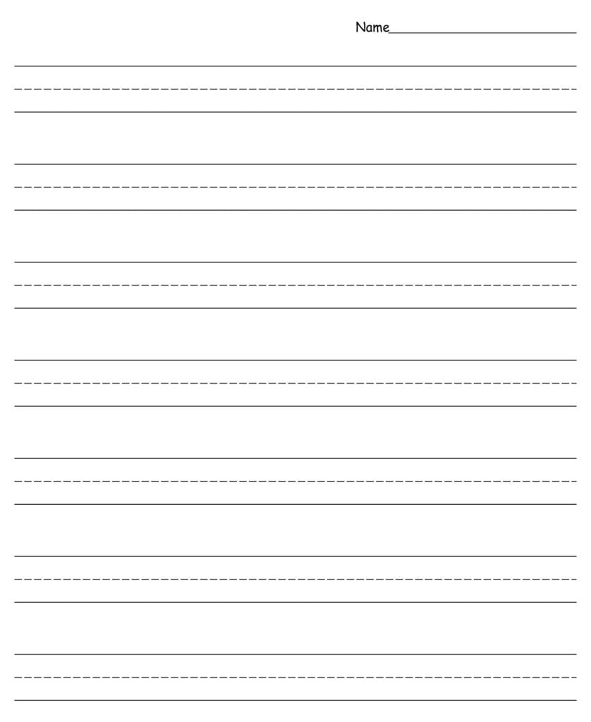 10 Best Blank Cursive Worksheets Printable Printablee