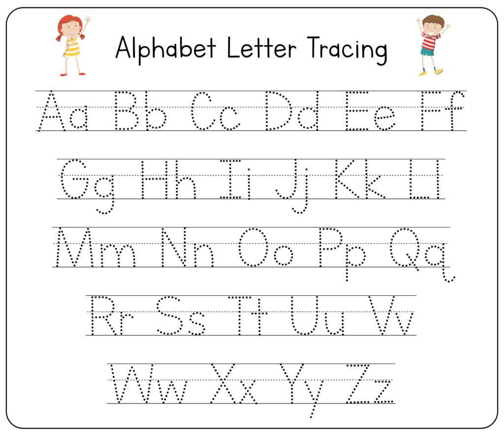 Printable Letters To Trace For Preschool