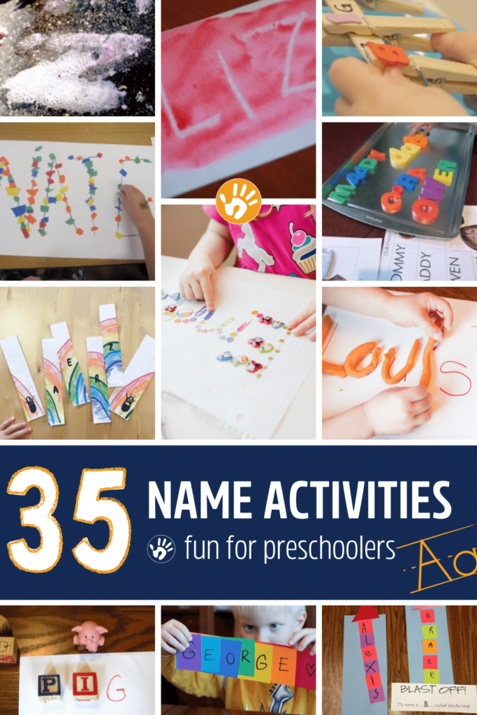 Name Writing Activities For Preschoolers