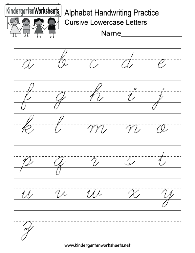 Alphabet Writing Practice Sheets Pdf Free