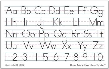 Alphabet Plus Numbers Free Chart Free Printable Alphabet Letters Printable Alphabet Letters Free Alphabet Chart