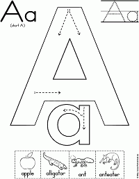 Printable Letter Worksheets For Preschool