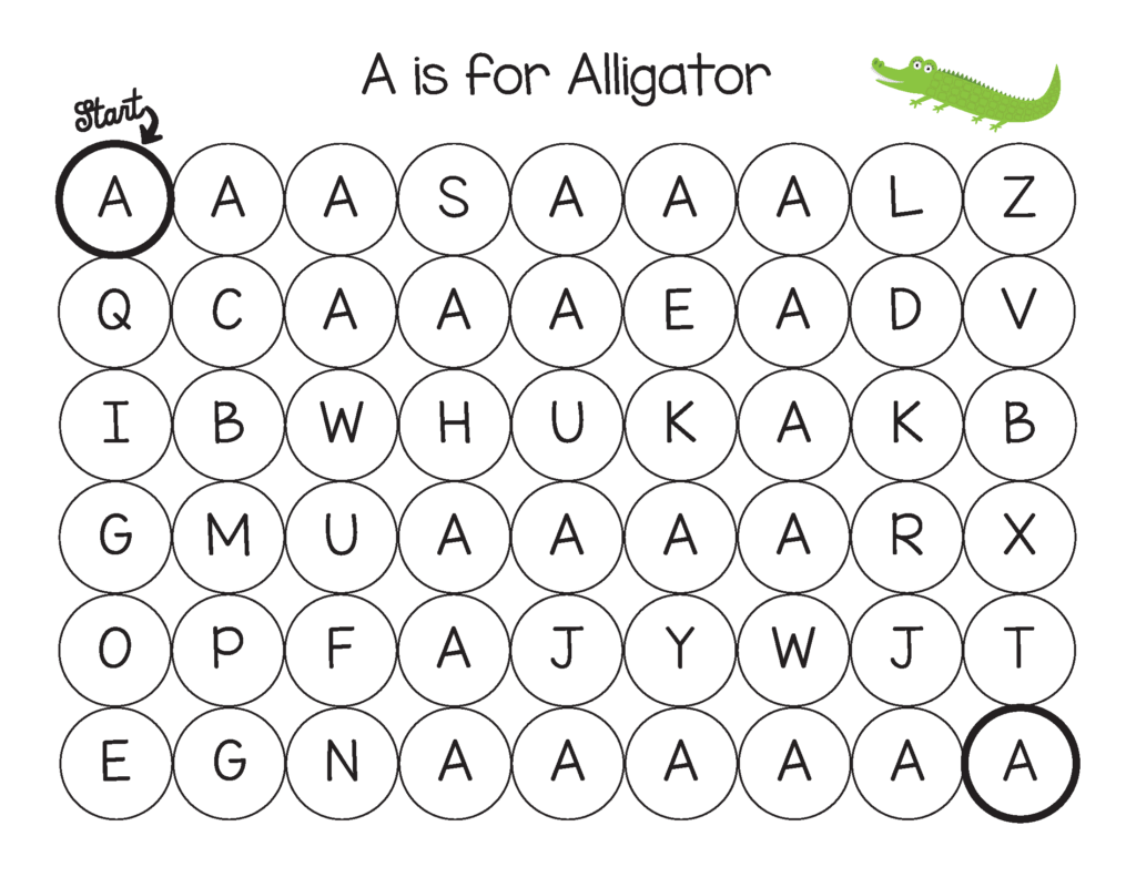 Animal Alphabet Do a Dot Printables Gift Of Curiosity