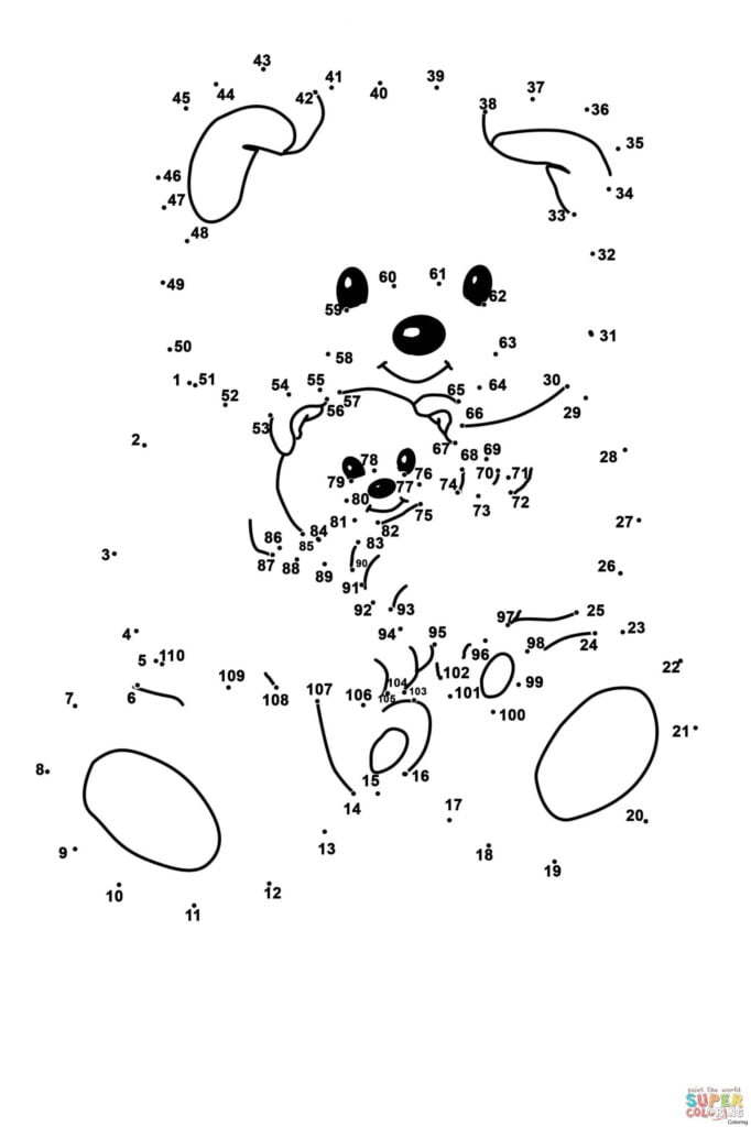 Dot To Dot Printables 1 100