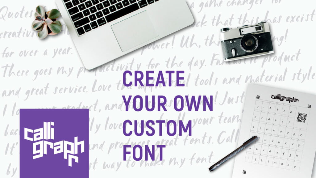 Calligraphr Draw Your Own Fonts 