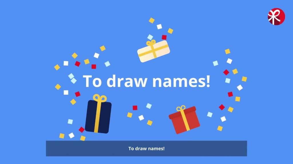 DrawNames Gift Exchange Secret Santa Generator