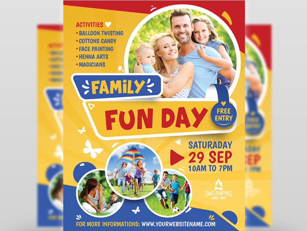 Family Fun Day Template Free