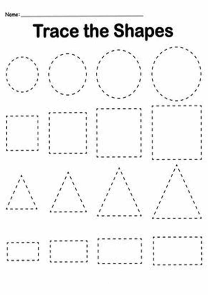 Beginner Worksheets For 3 Year Olds