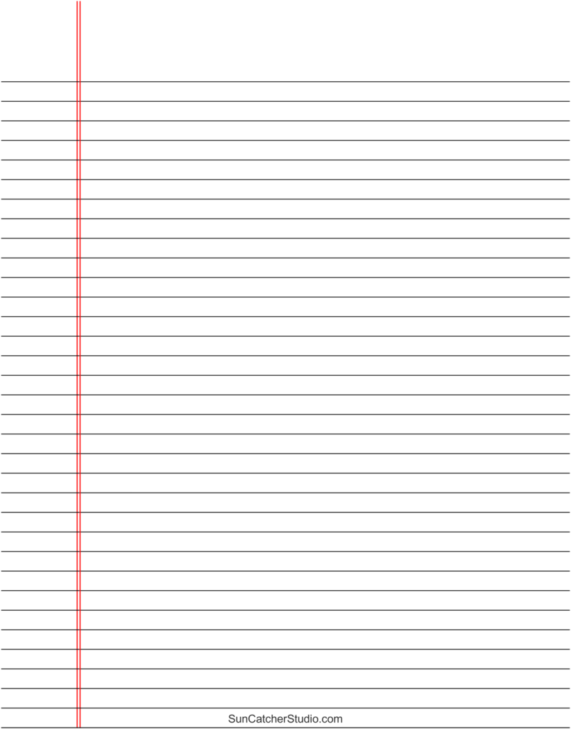 Printable Blank Paper With Lines