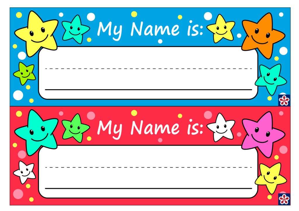 Printable Name Tags For Preschool