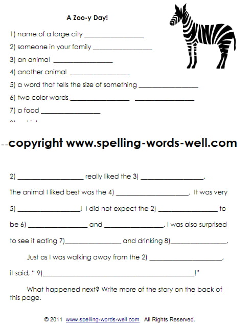 Writing For 2nd Graders Worksheets