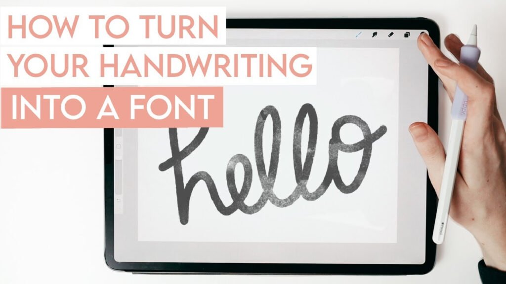 Make Your Own Handwriting App