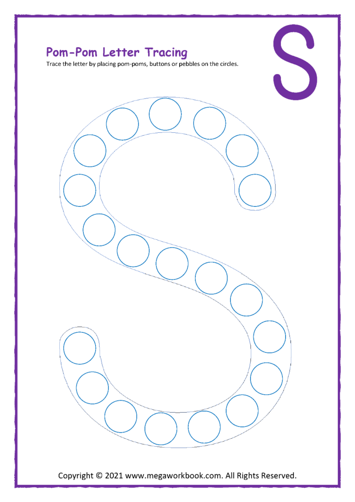 Letter S Worksheets For Preschoolers