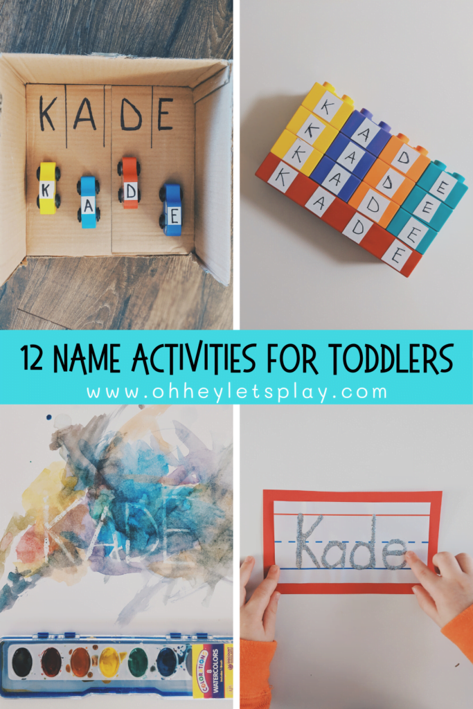 Name Recognition Activities For Preschoolers