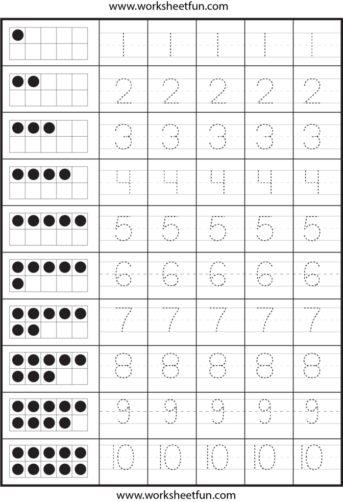 Number Tracing 2 Worksheets FREE Printable Worksheets Preschool Worksheets Numbers Preschool Kindergarten Math