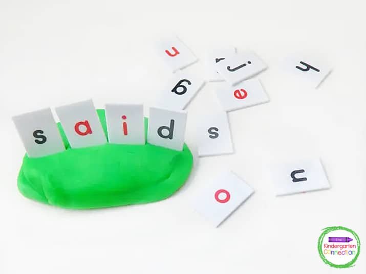 Simple Ideas For Making Play Dough Words