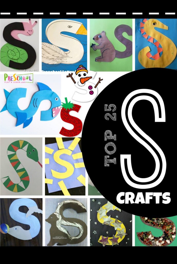 Letter S Crafts For Preschoolers