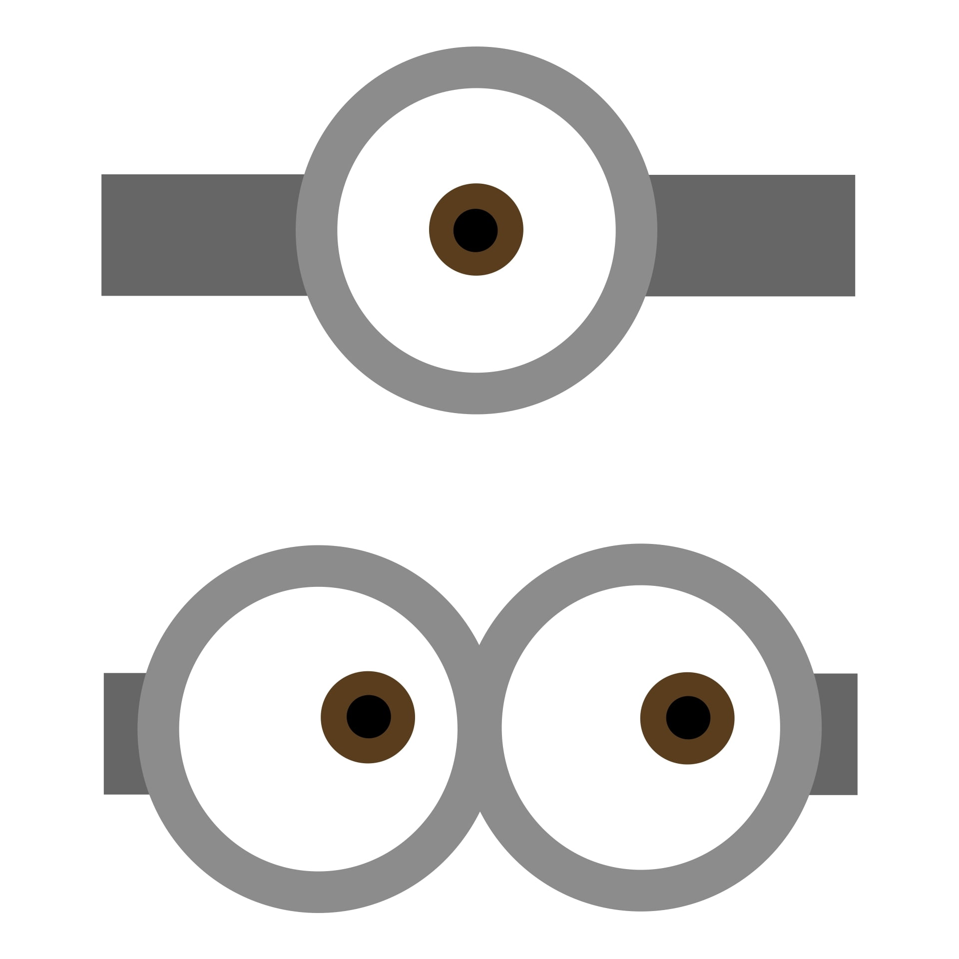 Minions Eyes Printable