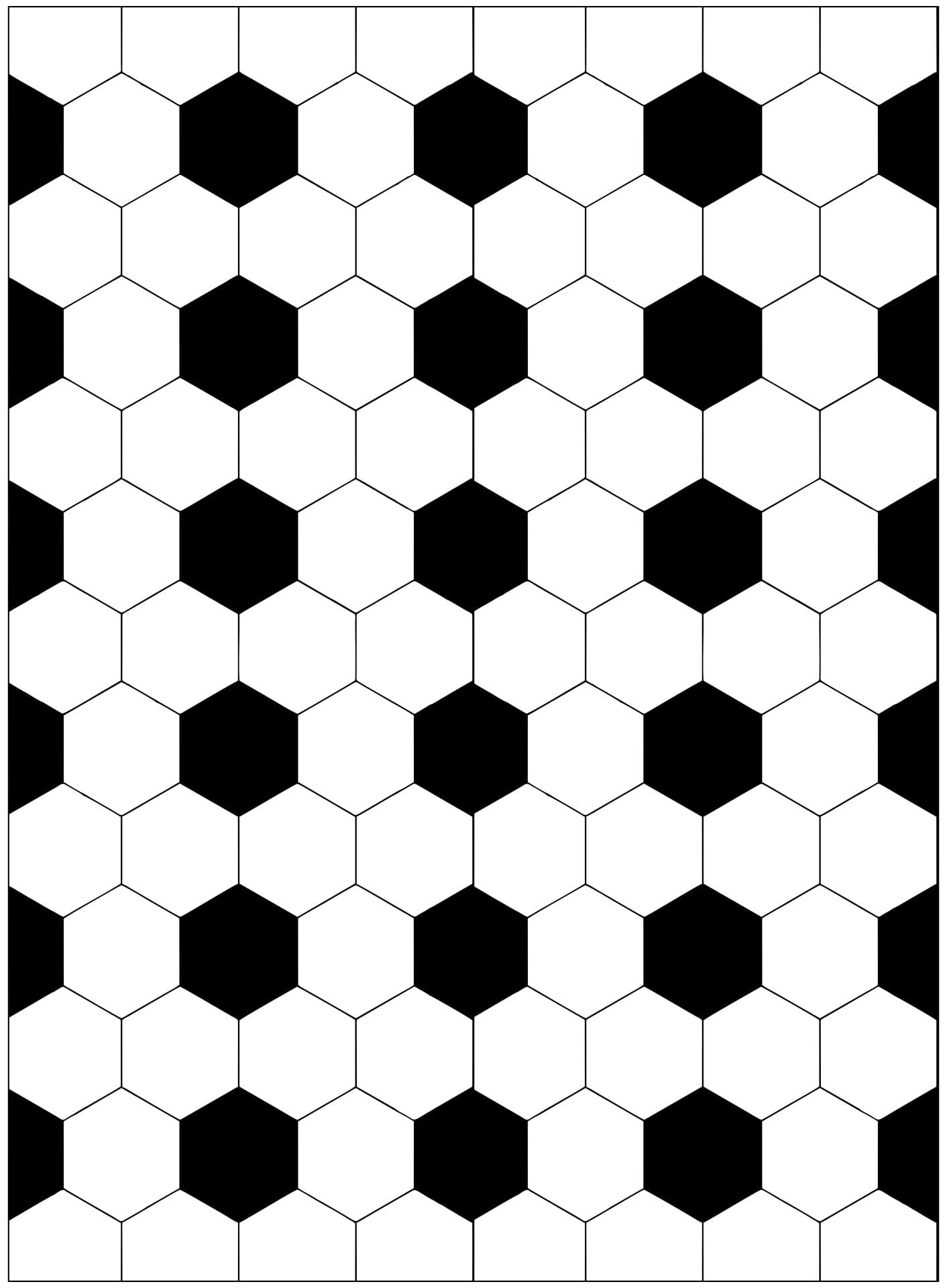 10 Best Printable Soccer Ball Pattern Printablee