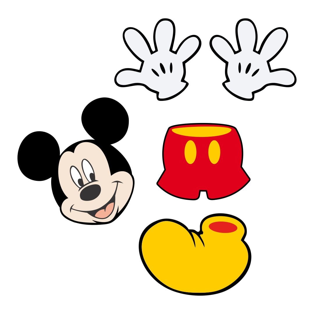 Mickey Mouse Printable Template