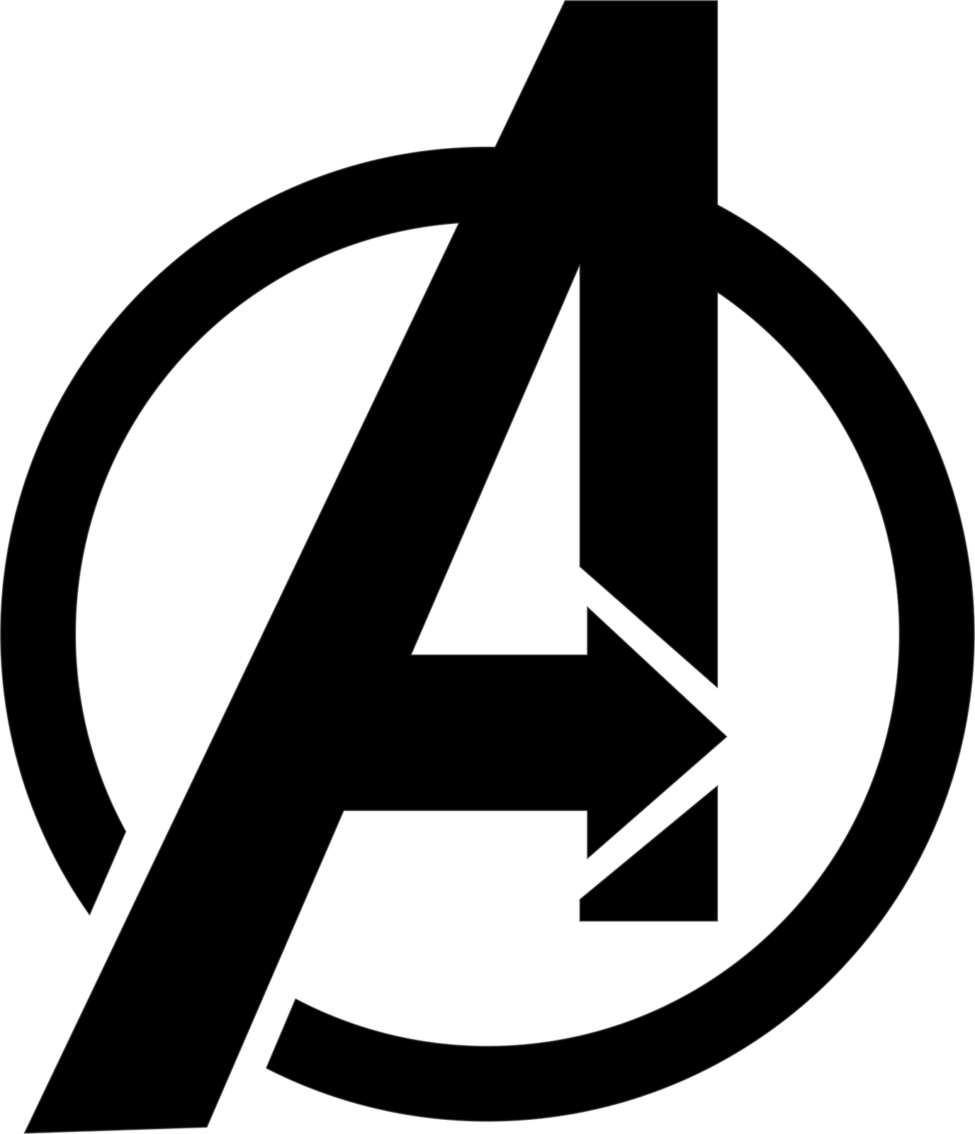 Printable Avengers Logo