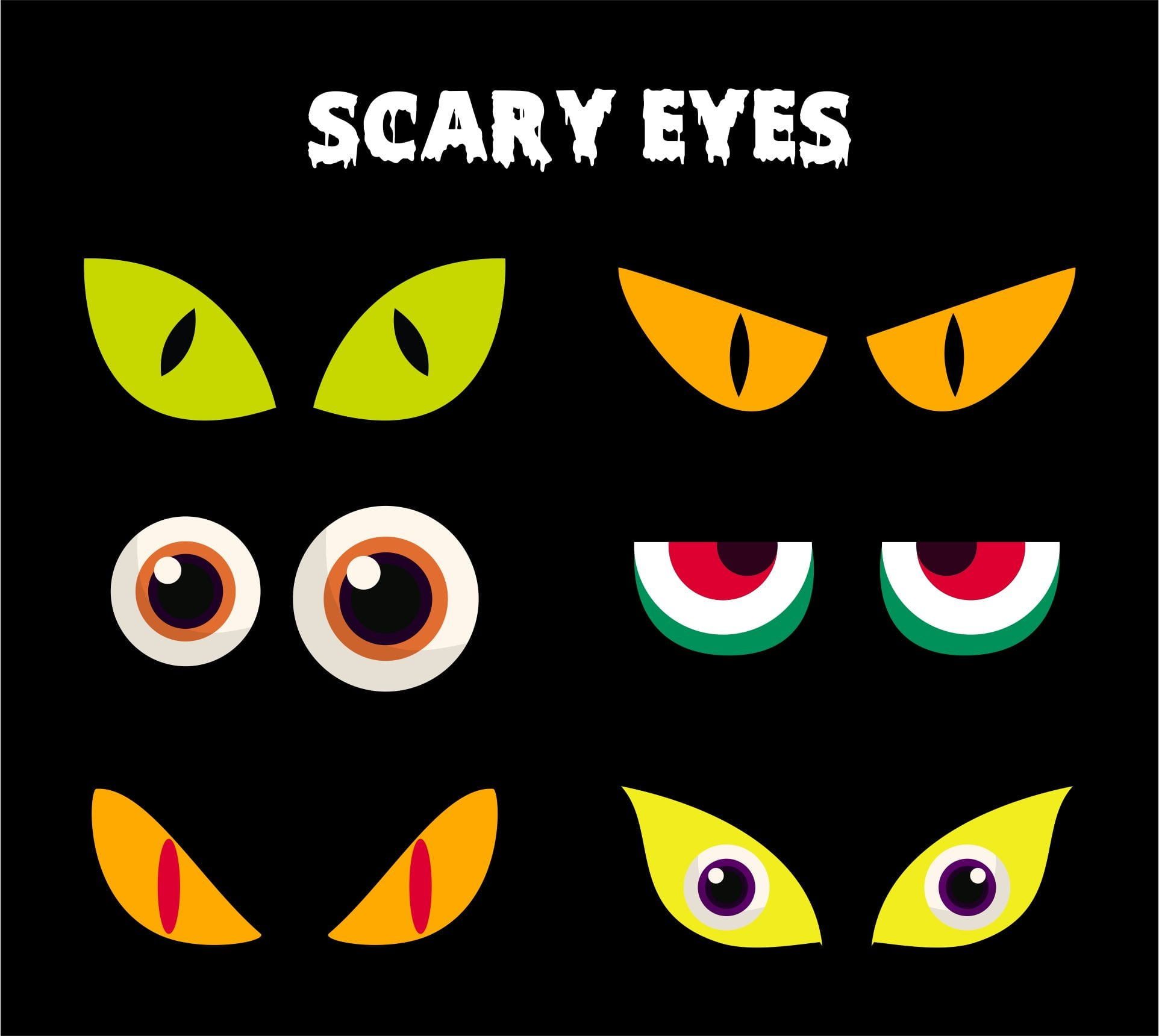 15 Best Halloween Printable Eyes Printablee
