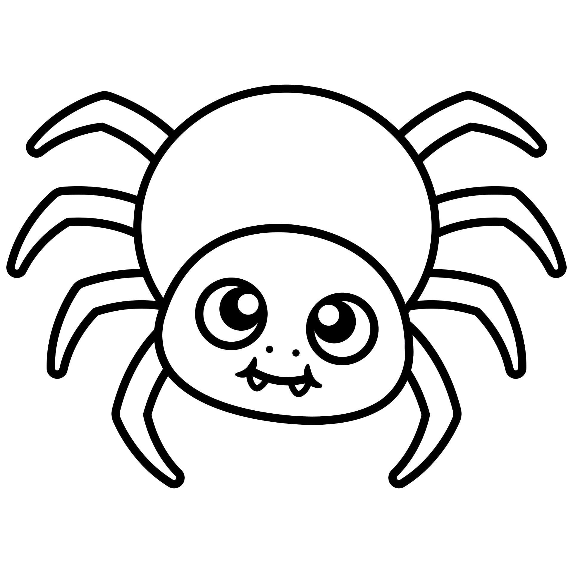 15 Best Printable Halloween Spider Coloring Pages Printablee