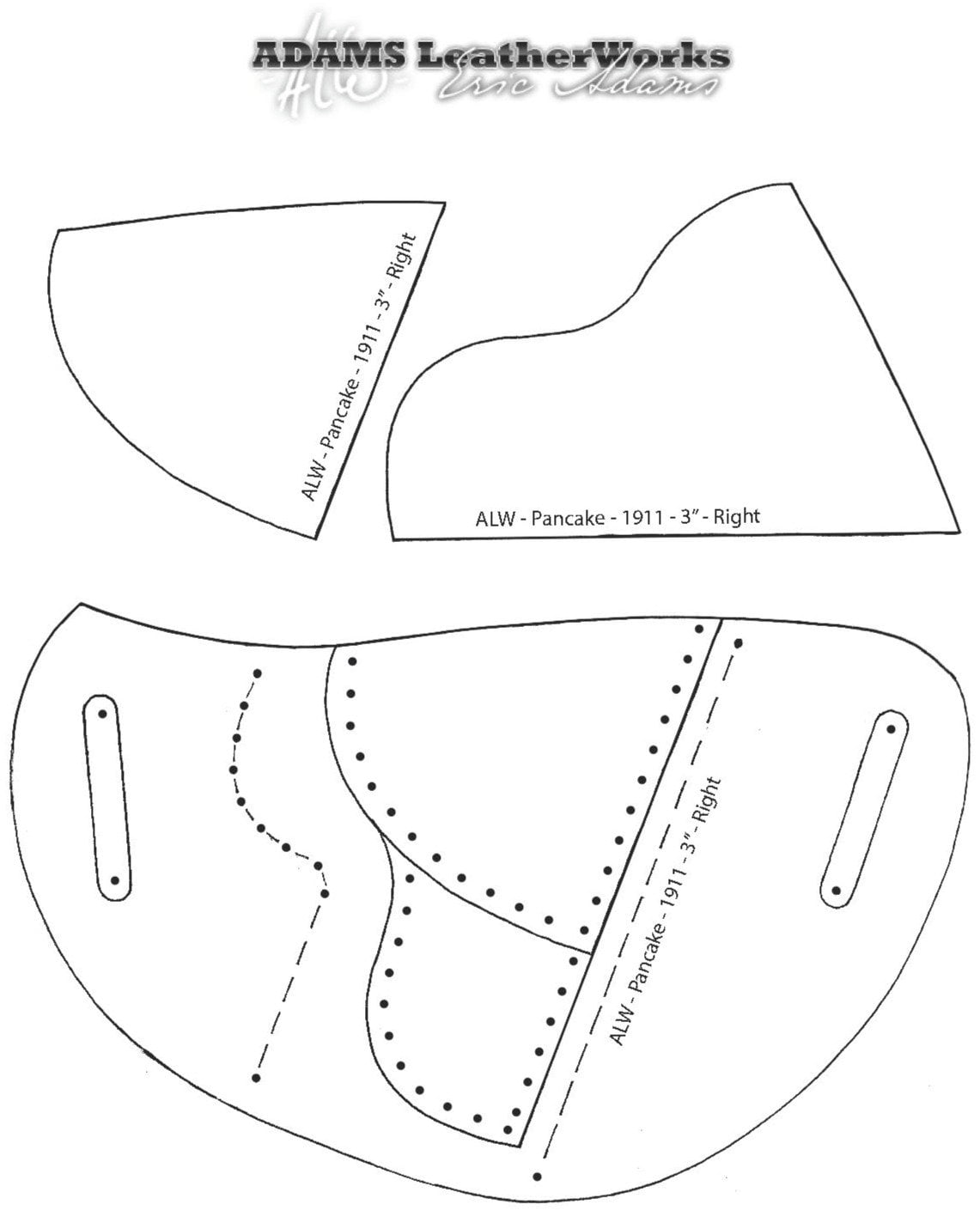 Free Printable Leather Holster Patterns