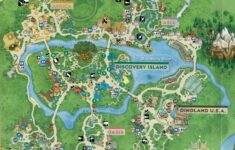 2022 Animal Kingdom Map Walt Disney World WDW Magazine