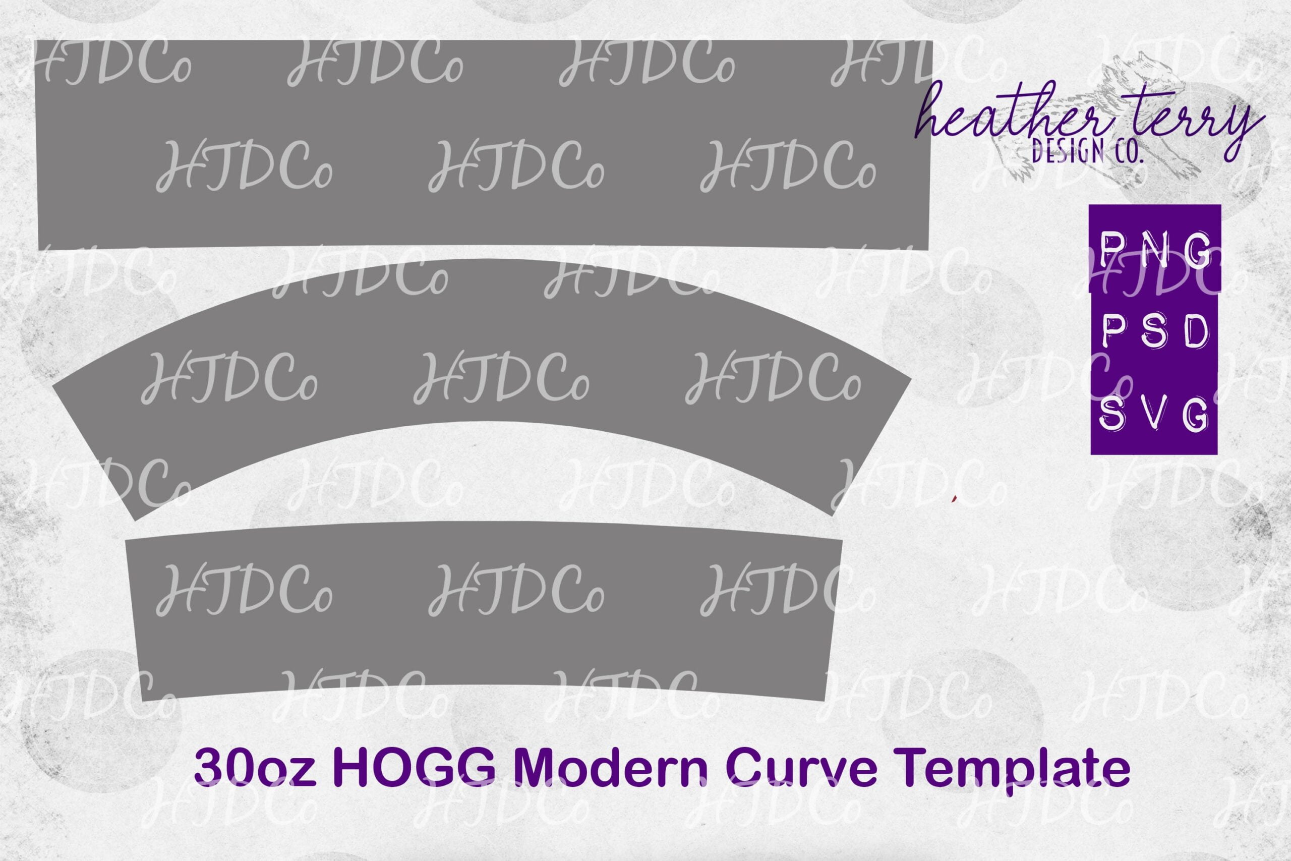 30oz Modern Curve Tumbler Template Grafik Von Heather Terry Creative Fabrica